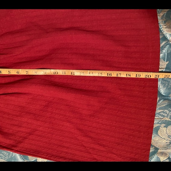 Women red skirt size M - Picture 4 of 4